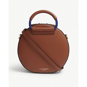 Kurt Geiger Harriet Leather Round Handbag